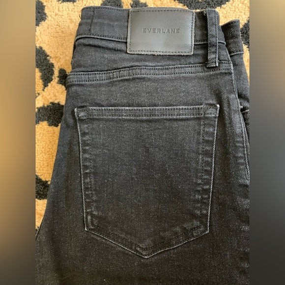 Black Everlane High-waisted Skinny Stretchy Jeans Size 28 - Picture 2 of 3